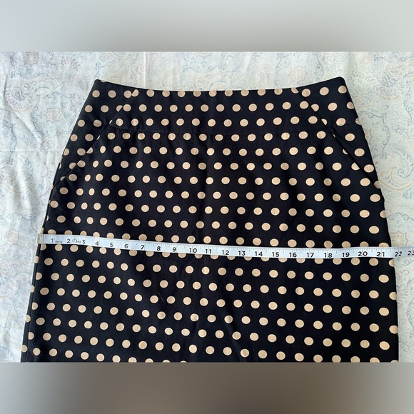 LOFT Black and‎ Tan Mini Pencil Skirt Night Out - Picture 4 of 9